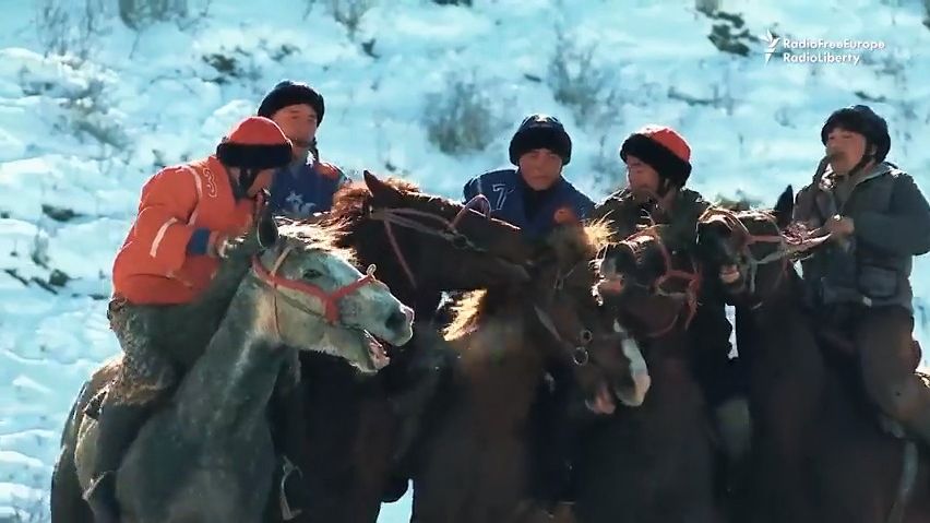 Video: Jak nebezpečný sport Kok-boru pomohl dát Kyrgyzy a Rusy dohromady